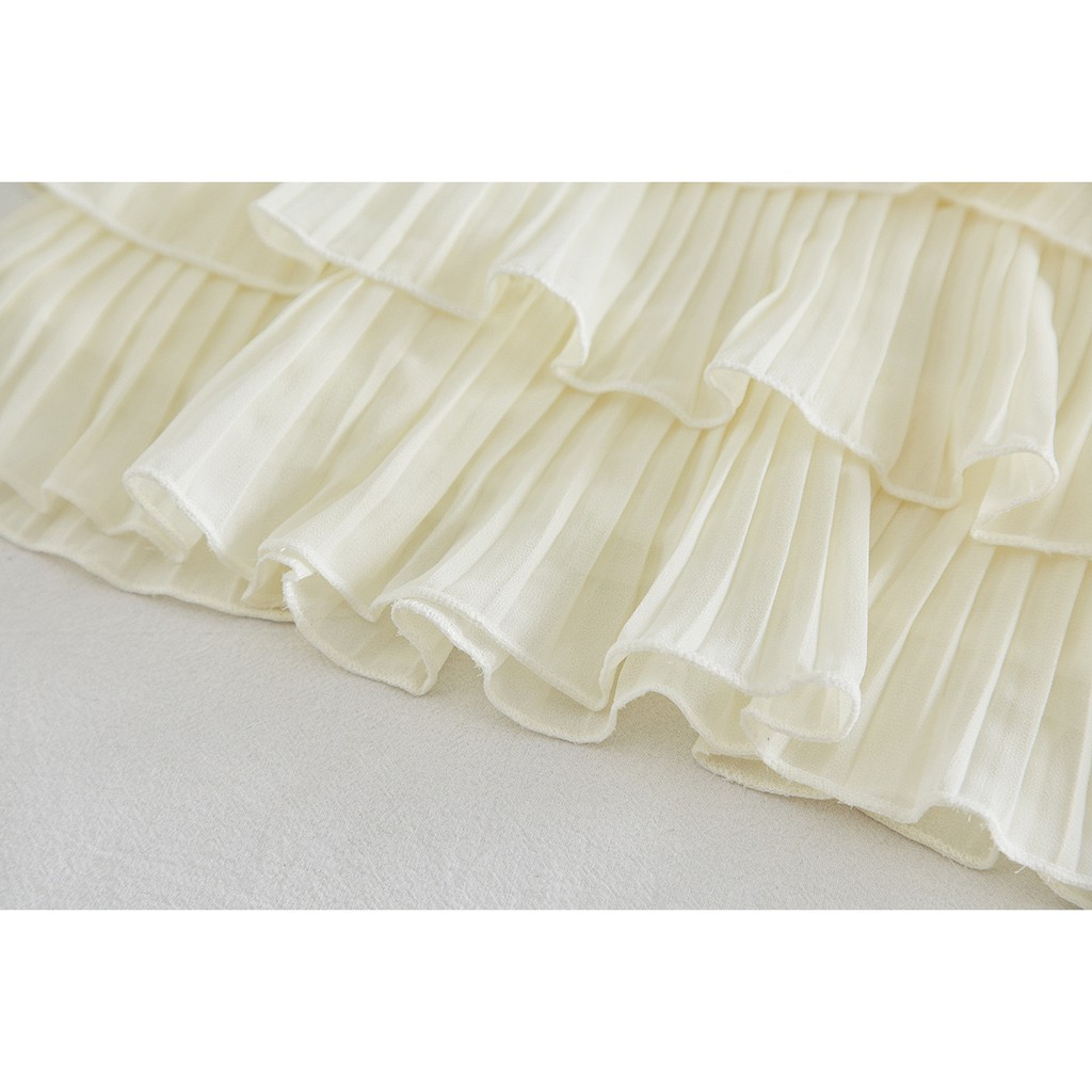 Sét dập ly 2 dây màu trắng sữa