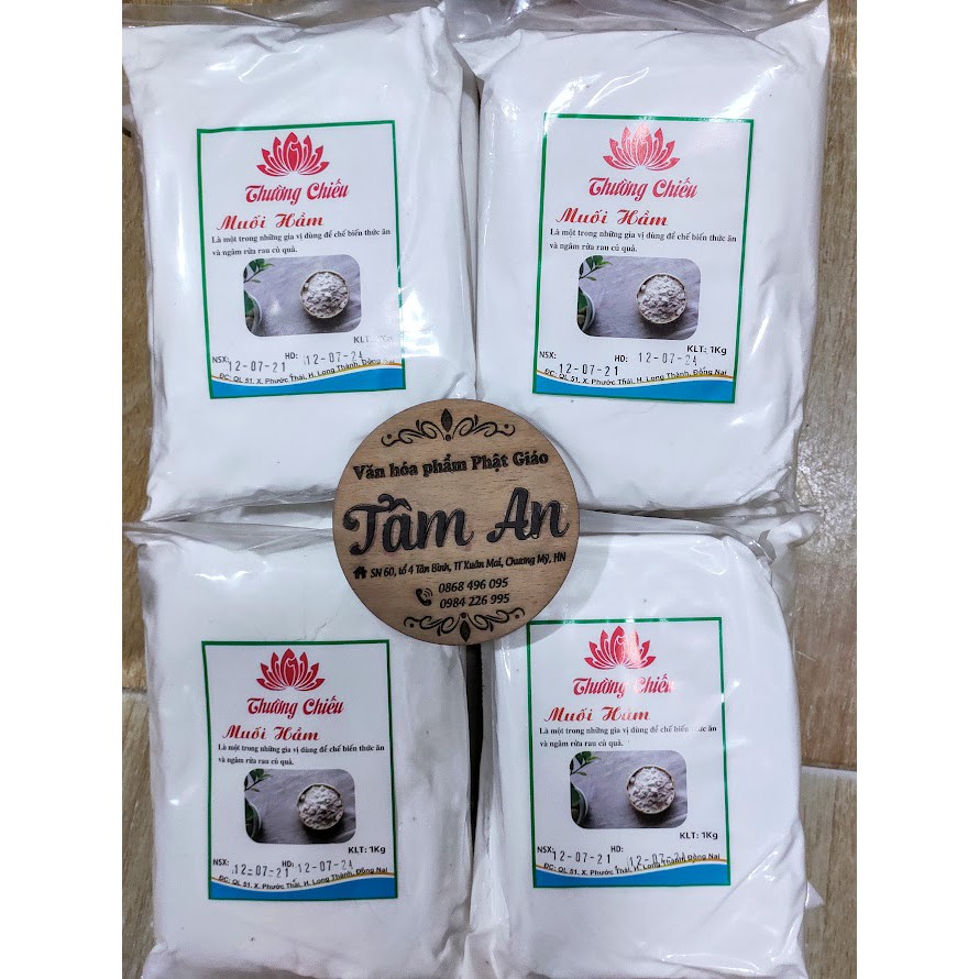 MUỐI HẦM THỰC DƯỠNG 1kg