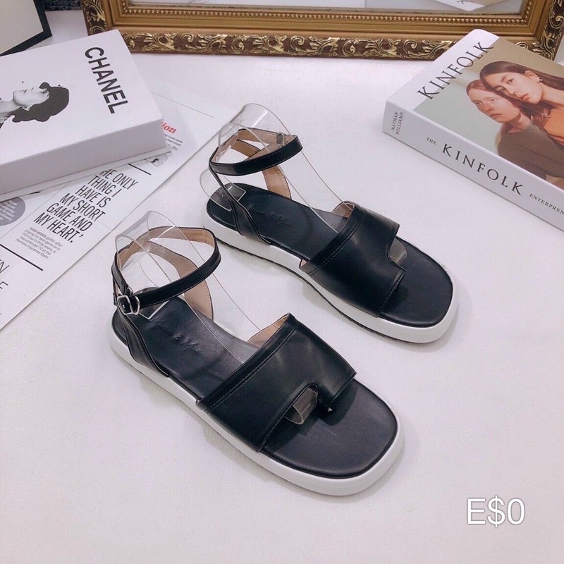 Sandal xỏ ngón MAILIAA đế xuồng 3 phân siêu nhẹ quai bảng in họa tiết