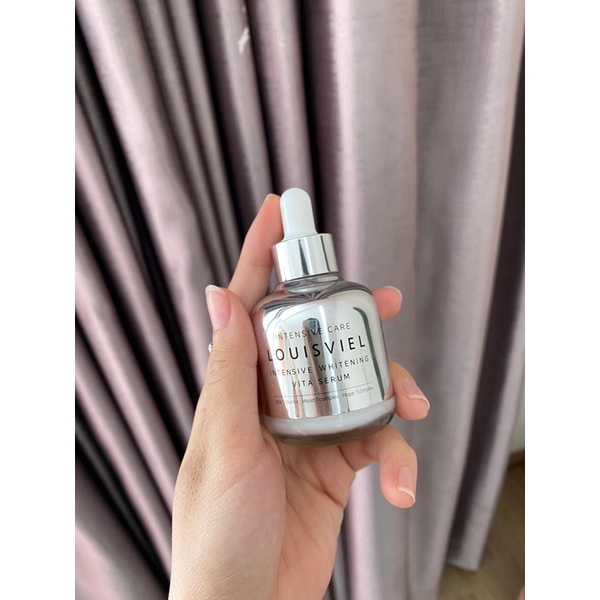 Bộ dưỡng trắng da mờ nám mụn tàn nhang trắng mịn nhue da em bé Louisviel Hàn quốc gồm toner serum kem dưỡng louisviel