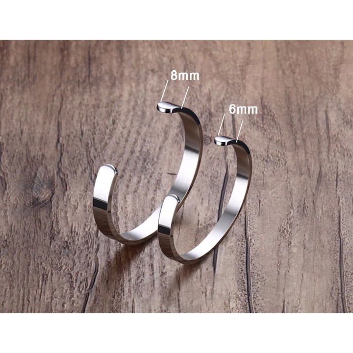 VÒNG TAY CẶP ĐÔI TITAN CAO CÂP KIỂU HỞ CỰC ĐẸP CP024 - đẹp, bền màu, chuẩn thời trang