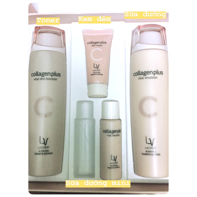 THANH LÍ SET COSMETIC COLLAGEN PLUS