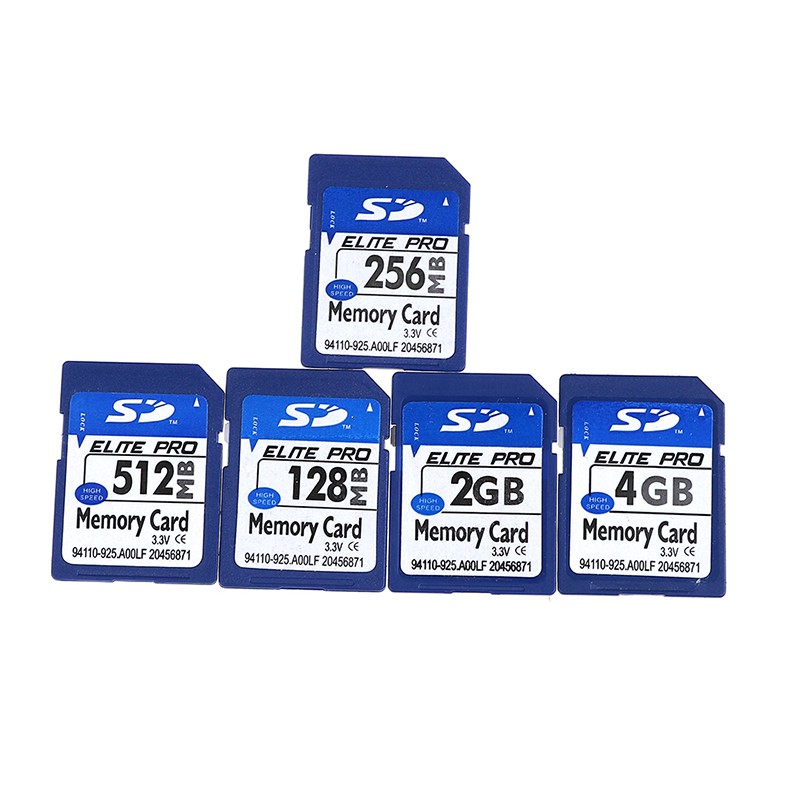 Thẻ Nhớ Tiêu Chuẩn 128MB 256MB 512MB 2GB 4GB SD