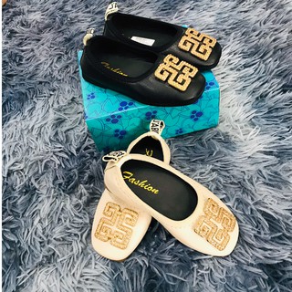 Giày lười búp bê đinh đá cho bé gái  (Size 26-36) (085130) (095146)