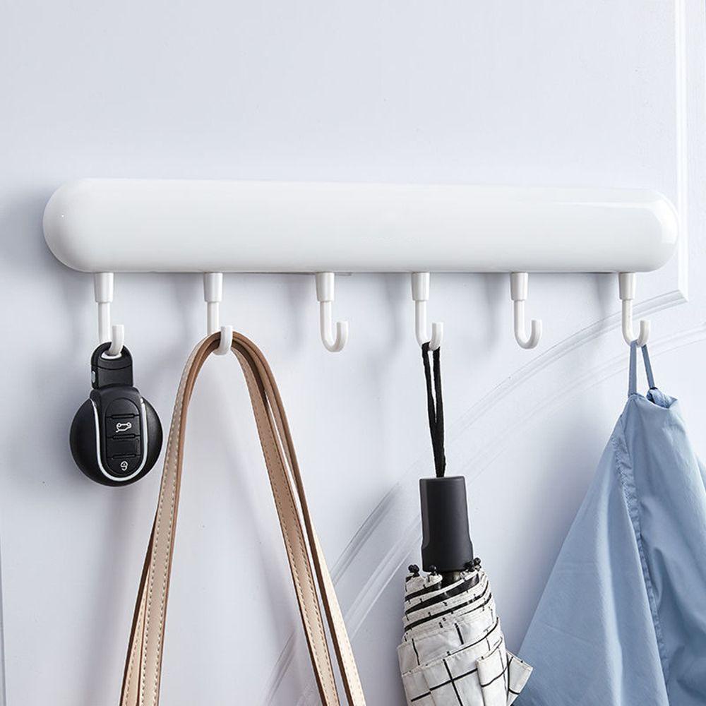 Móc Treo Đồ Dán Tường Bằng Nhựa Không Cần Khoan