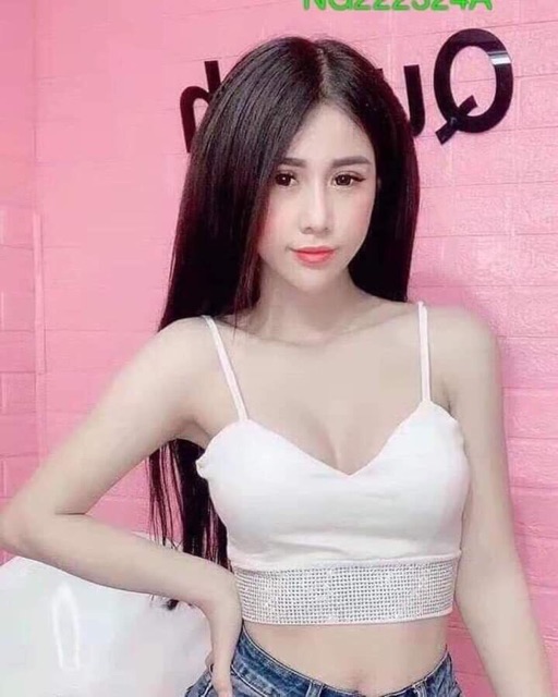 Siêu phẩm đính đá hai dây (hình chụp thật ở nền) | BigBuy360 - bigbuy360.vn