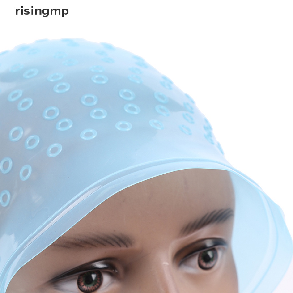 Mũ Silicone Nhuộm Tóc + Kim Nhuộm Màu Highlight ♨Trên đó