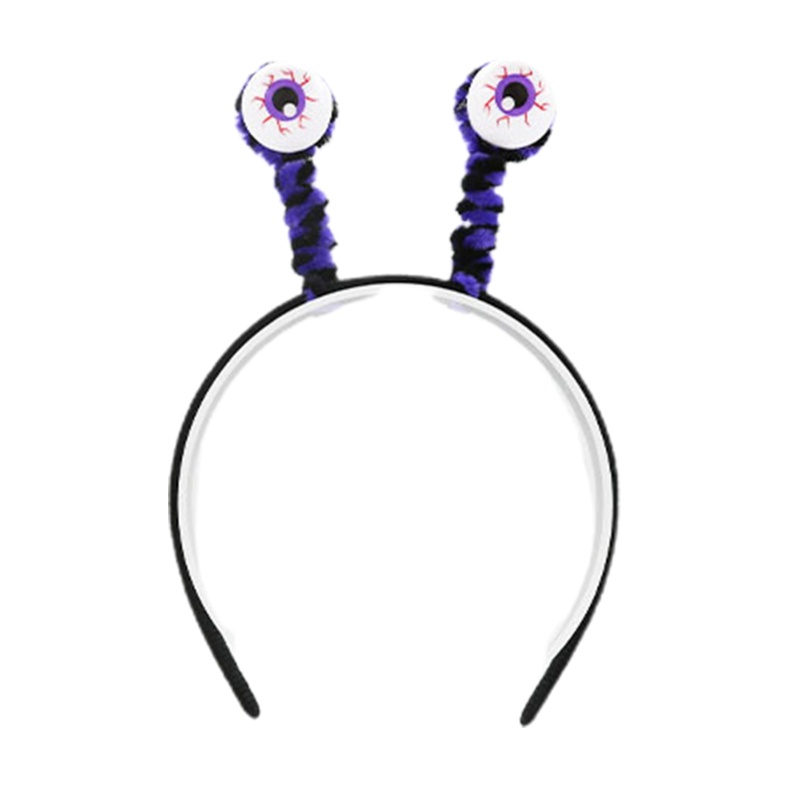 Băng Đô Cài Tóc Hình Đôi Mắt Máu Nhiều Màu Sắc Dùng Hóa Trang Tiệc Halloween