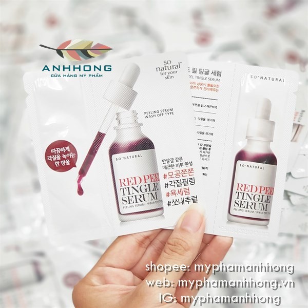 Sample Red Peel - Tẩy tế bào chết hoá học