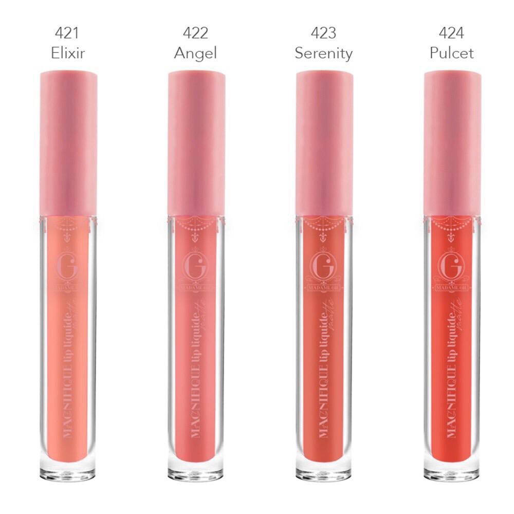 (hàng Mới Về) Son Kem Lì Màu Nude Madame Gie Magnifique | BigBuy360 - bigbuy360.vn