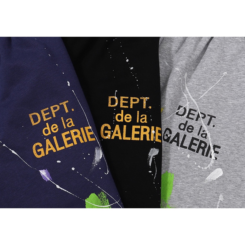 Quần Short Cotton In Chữ GALLERY DEPT Thời Trang Cho Nam Và Nữ