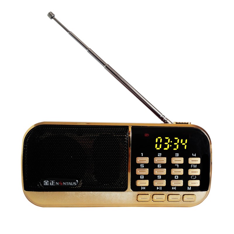 Đài Radio MP3 USB, máy nghe nhạc cầm tay Walkman - B871 + Tặng Chuột Chơi Game Led Moroxe X