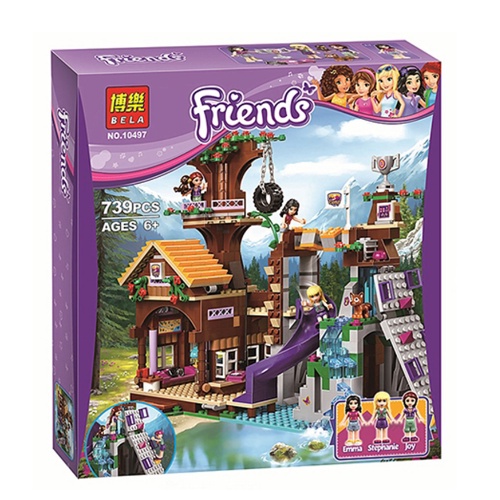Đồ chơi Lego Friends Nhà trại trên cây 739 chi tiết - BELA 10497