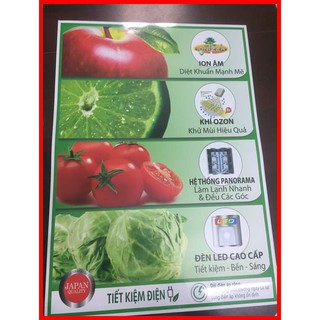 Tem tủ lạnh nhiều mẫu