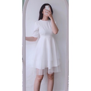 (Ảnh thật) váy xoè lưới tùng 2 lớp bồng bềnh