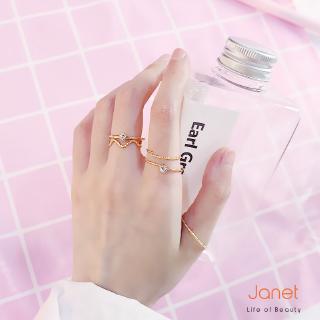 Bộ 5 Nhẫn Thiết Kế Xinh Xắn Thời Trang Cho Nữ