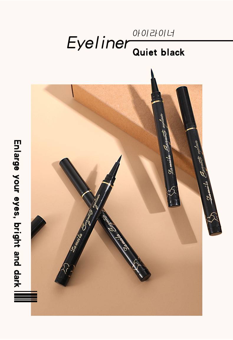 Bút Kẻ Mắt Nước Lameila Màu Đen Chống Nước Chống Nhòe Lâu Trôi | BigBuy360 - bigbuy360.vn