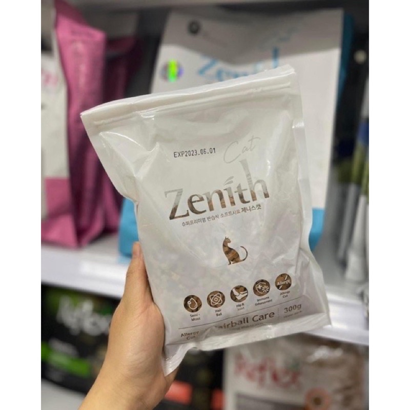 hạt mềm zenith cho mèo