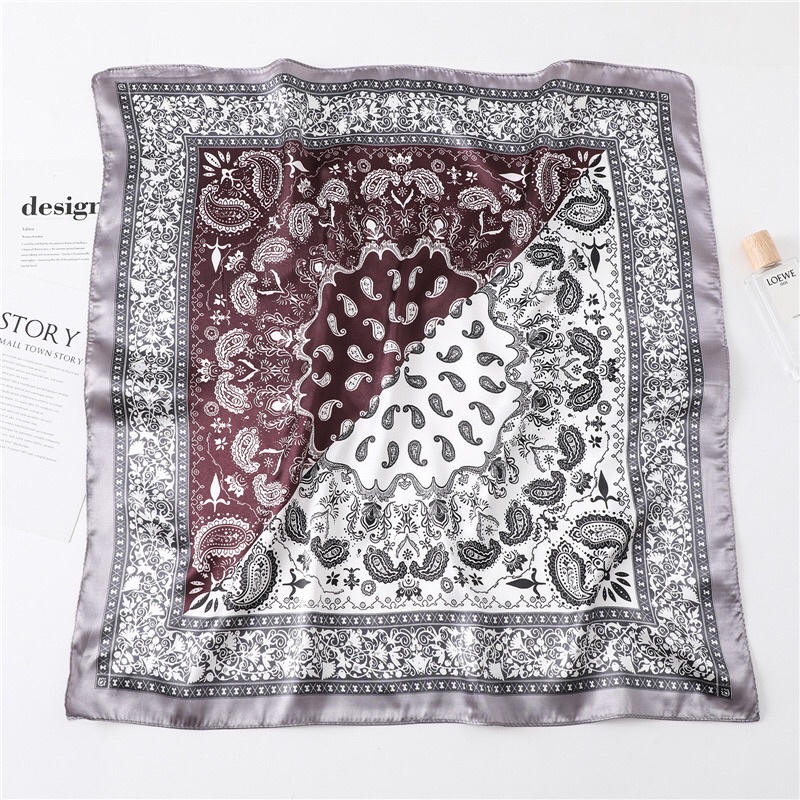 Khăn bandana size 60x60cm nhiều mẫu