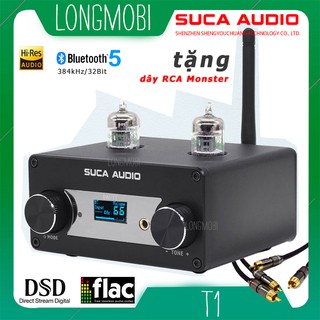 Suca Audio T1 Đầu Giải Mã Âm Thanh Tube Nhạc Vàng Chuyên Dụng Tặng Dây RCA