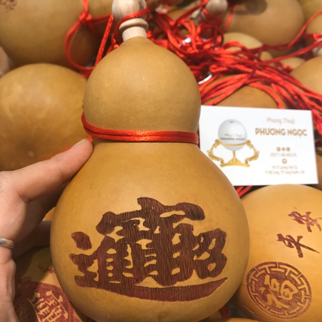 Hồ lô khô phong thủy cắt nắp ( 15-20 cm) | BigBuy360 - bigbuy360.vn