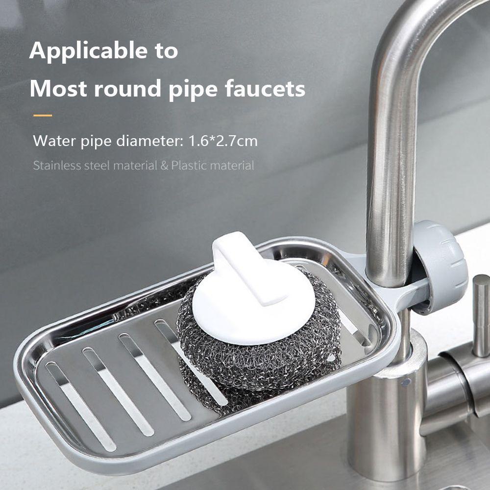 Giá Đỡ Vòi Nước Bằng Thép Không Gỉ Tiện Dụng Cho Phòng Tắm