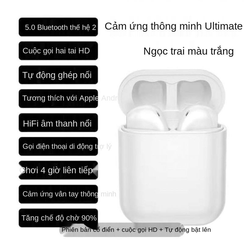 Tai nghe thông minh bluetooth không dây in-ear Huaqiangbei pro5 mini Apple Android phổ thời lượng pin chờ