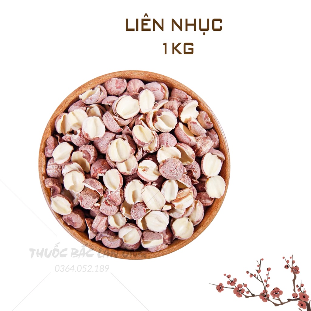 Liên nhục 1kg (Hạt sen nam nguyên vỏ)