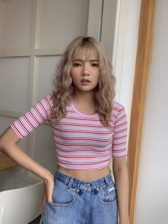 Áo Tay Lửng Kẻ Sọc