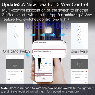 Công Tắc Tuya Zigbee 3.0 VIỀN VÀNG chuẩn US