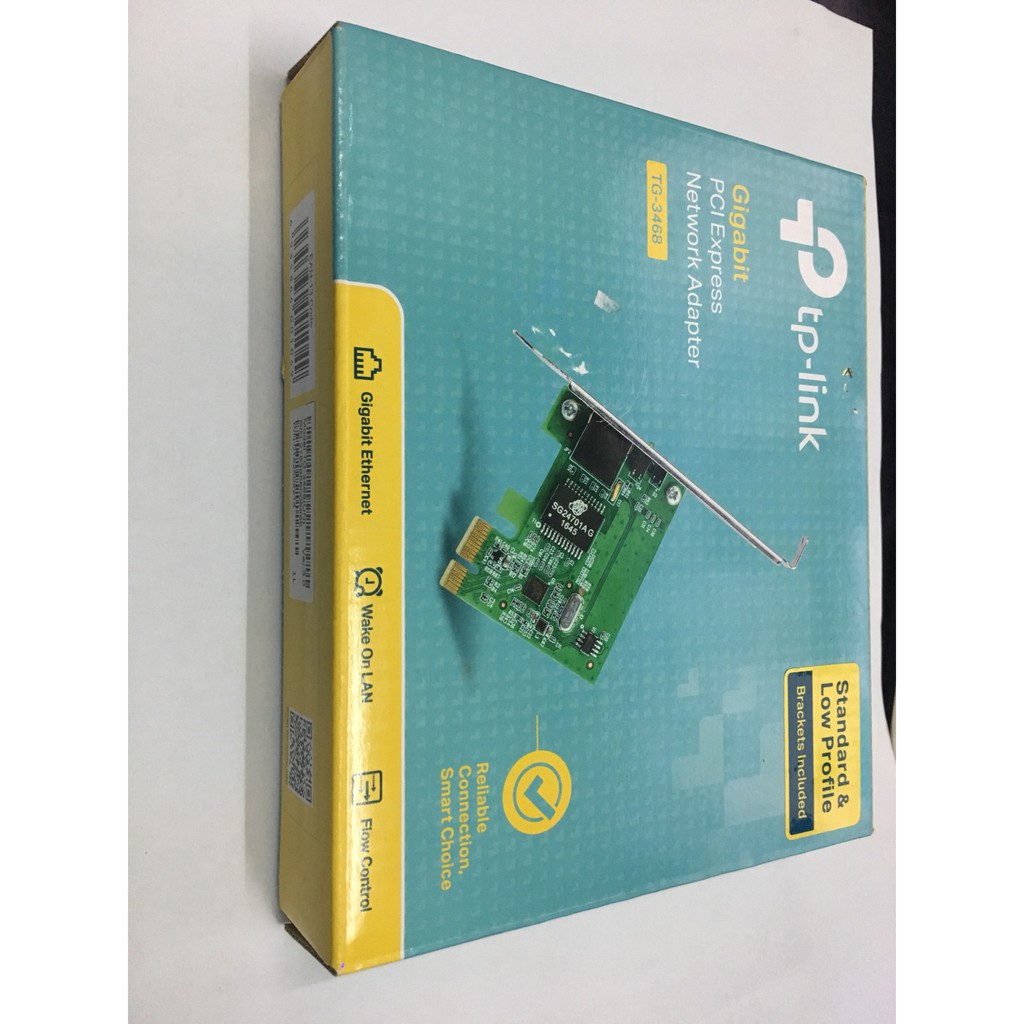 Card mạng có dây Tplink TG-3468 Gigabit PCIe - Chính hãng FPT phân phối