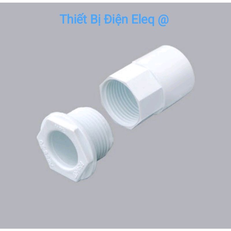 Đầu Khớp Nối Ren PVC Cao Cấp Cho Ống Luồn Dây Điện