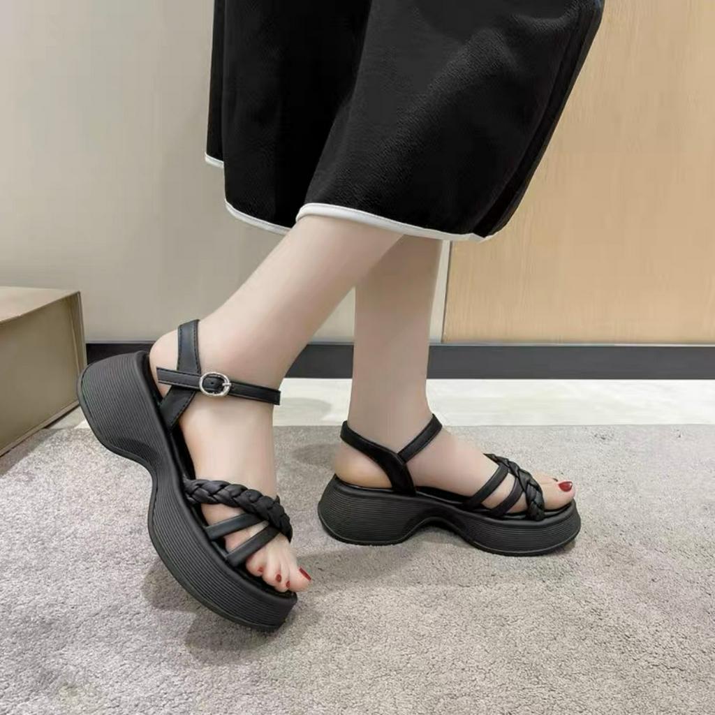 Min's Shoes - Dép Sandal Nữ Đế Xuồng Cao Cấp S511