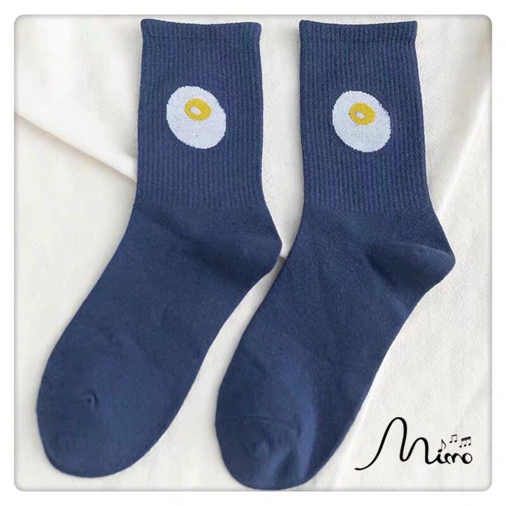 Tất cao cổ hình hoa quả cực cute phong cách Hàn Quốc