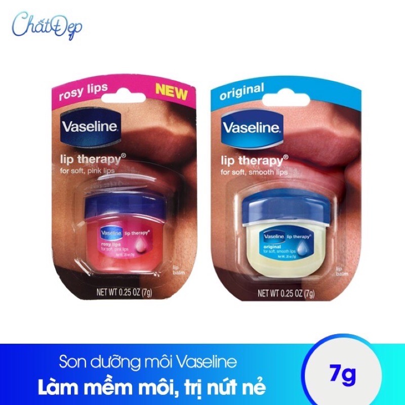 Son dưỡng môi Vaseline Lip Therapy Original 7g