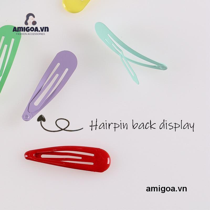 ✨✨Kẹp Tóc Màu Sắc Đơn Giản Phong Cách Hàn Quốc Cho Nữ