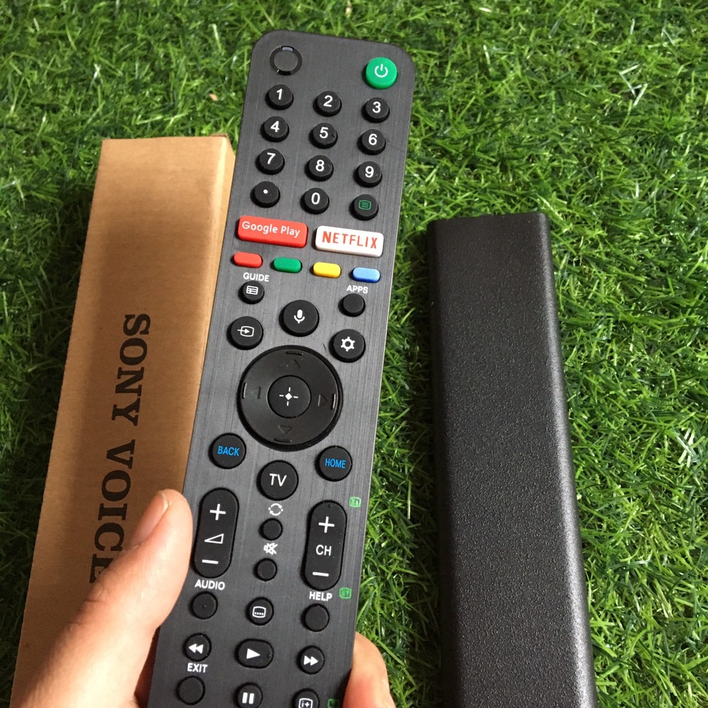 Điều khiển tivi sony giọng nói RMF-TX500P dòng Android Tivi Sony 4K 55 inch KD-55X7500H