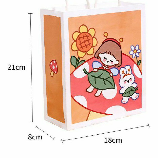 Túi Giấy Đựng Quà Họa Tiết Cute | BigBuy360 - bigbuy360.vn