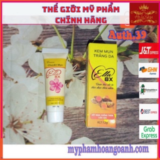 Kem mụn trắng da ella 8x