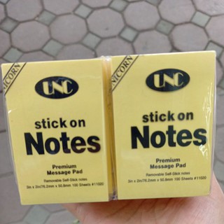 Note vàng, giấy nhớ vàng 3x2