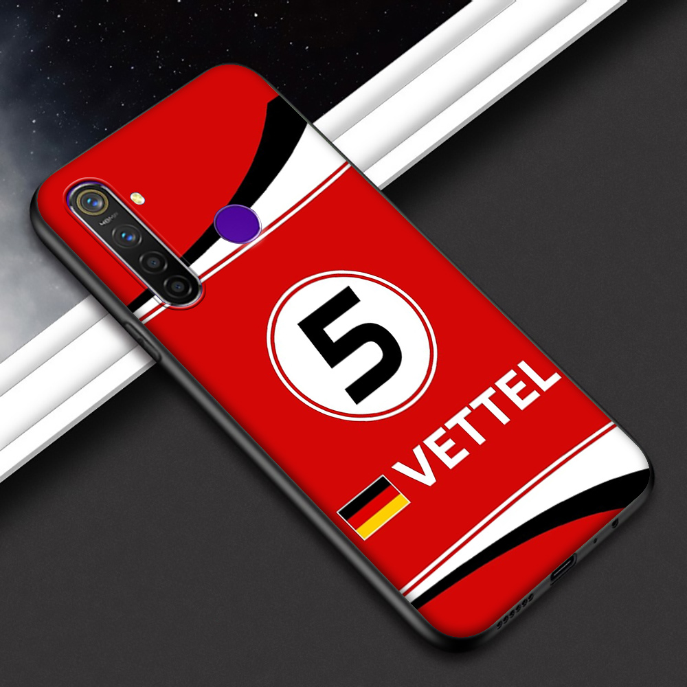 Ốp Điện Thoại Mềm Hình Mp144 Sebastian Vettel Cho Realme 2 3 5 5i 5s 6 C2 C3 6i Q Pro