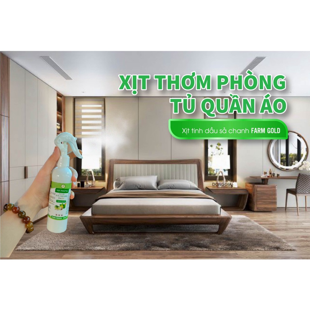 Chai xịt phòng đuổi muỗi hương xả chanh diệt muỗi và côn trùng