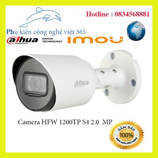 Camera Dahua HAC HFW 1200TP S4 thân dài 2.0 Chính hãng Bảo Hành 2 năm