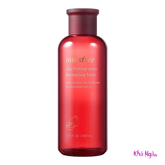 Nước Hoa Hồng Từ Lựu Đỏ Innisfree Jeju Pomegranate Revitalizing Toner 200ml