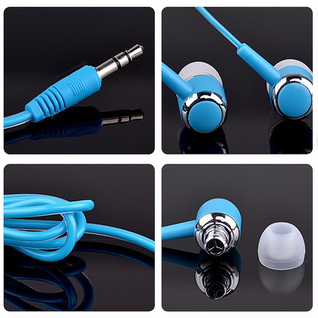 Tai Nghe Nhét Tai Jack 3.5mm Âm Thanh Siêu Trầm Chống Mồ Hôi | BigBuy360 - bigbuy360.vn