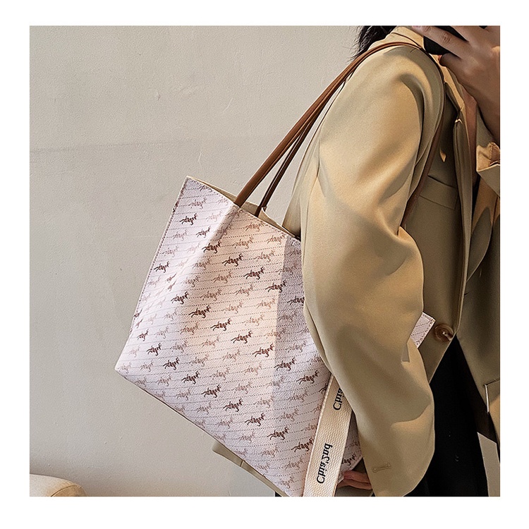 Túi Vải Đeo Vai In Họa Tiết Phong Cách Cổ Điển Thời Trang Cao Cấp Dành Cho Nữ