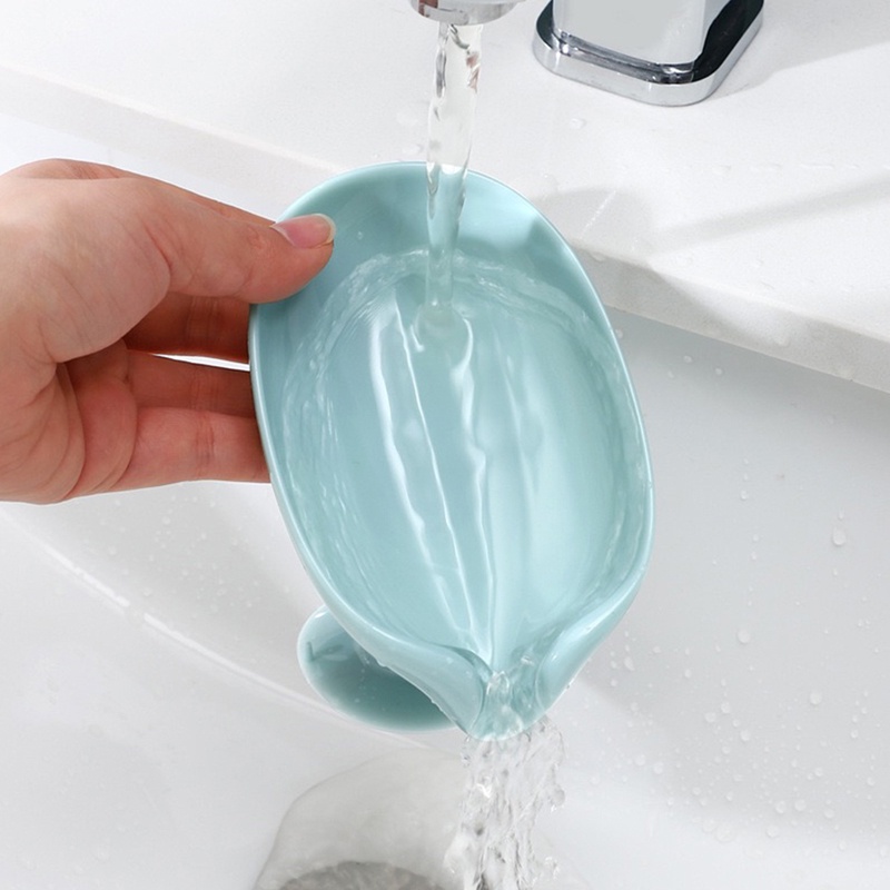 Giá Đỡ Xà Phòng Hình Chiếc Lá Tiện Dụng