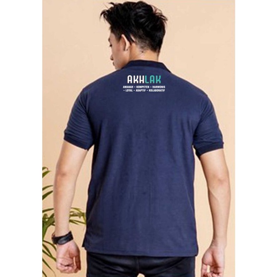 Áo Thun Akhlak BUMN PT. Kai / Mandiri / Bbi / BRI / Pertmina / TELKOM / ADHI / POS IND / Etc.