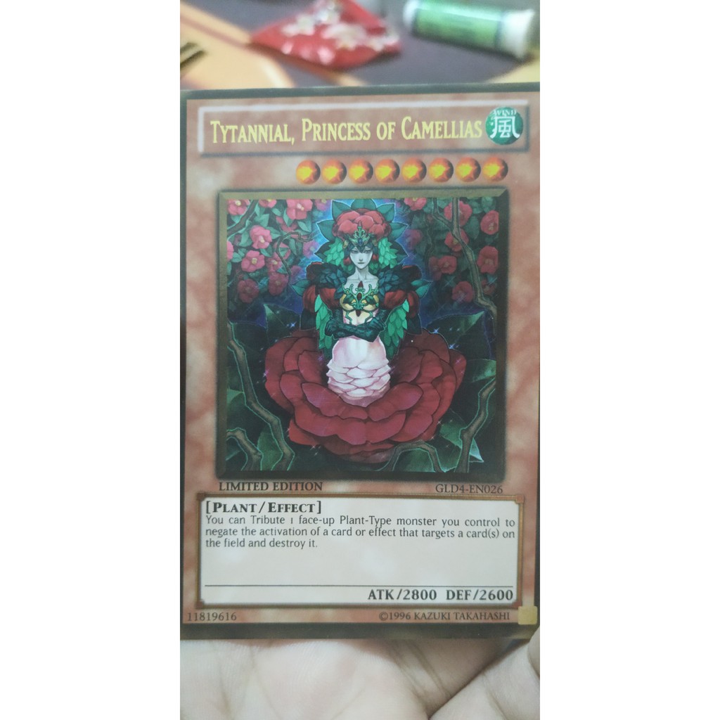 Tytannial, Princess of Camellias - GLD4-EN026 - Gold Rare