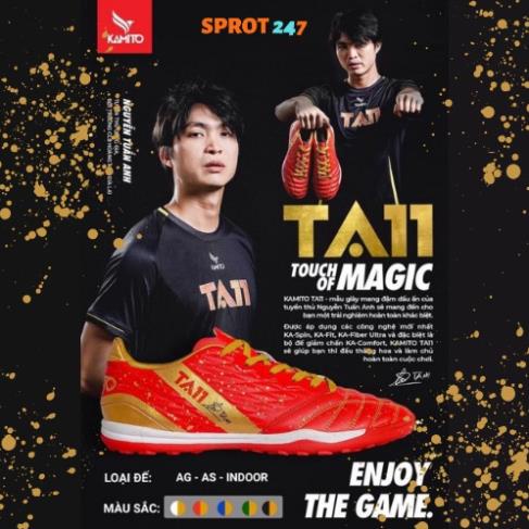 Giày Kamito đá bóng nam TA 11 sân cỏ nhân tạo Giày bóng đá KAMITO QH 19 chính hãng !